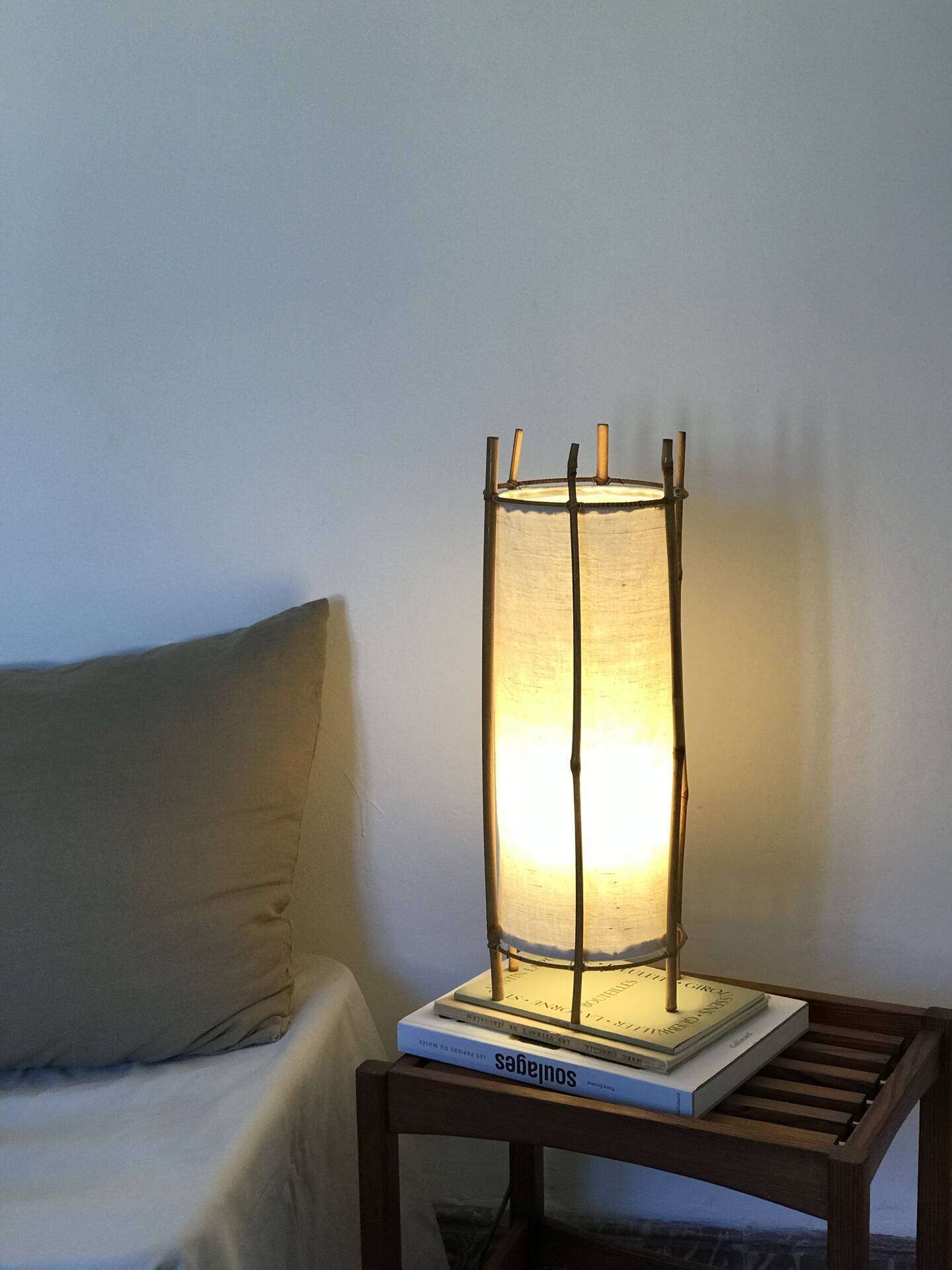 Lampe bambou Louis Sognot