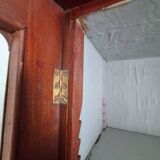 English display cabinet in mahogany