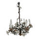 Chandelier with floral decoration