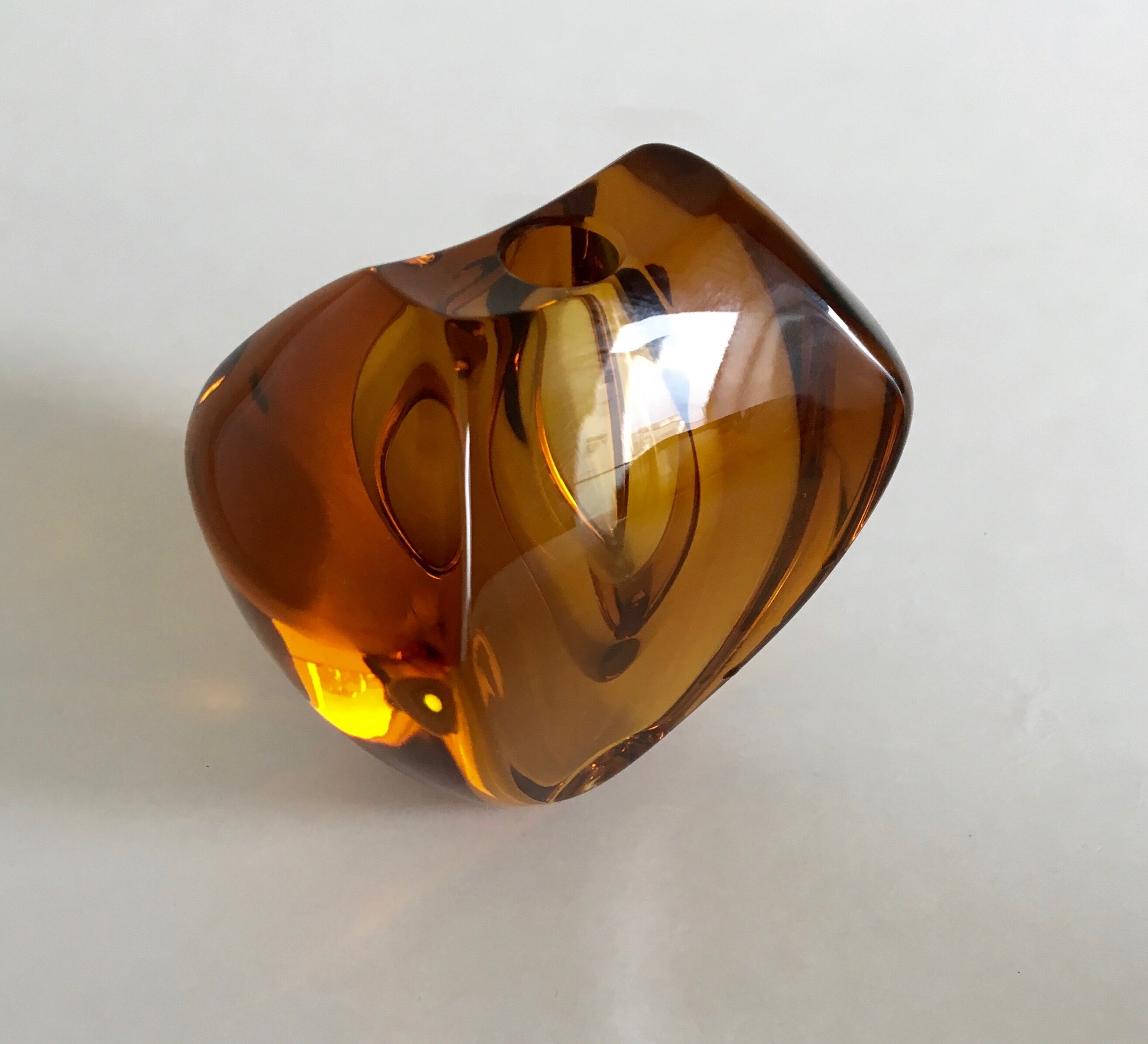 Vase en verre tchèque