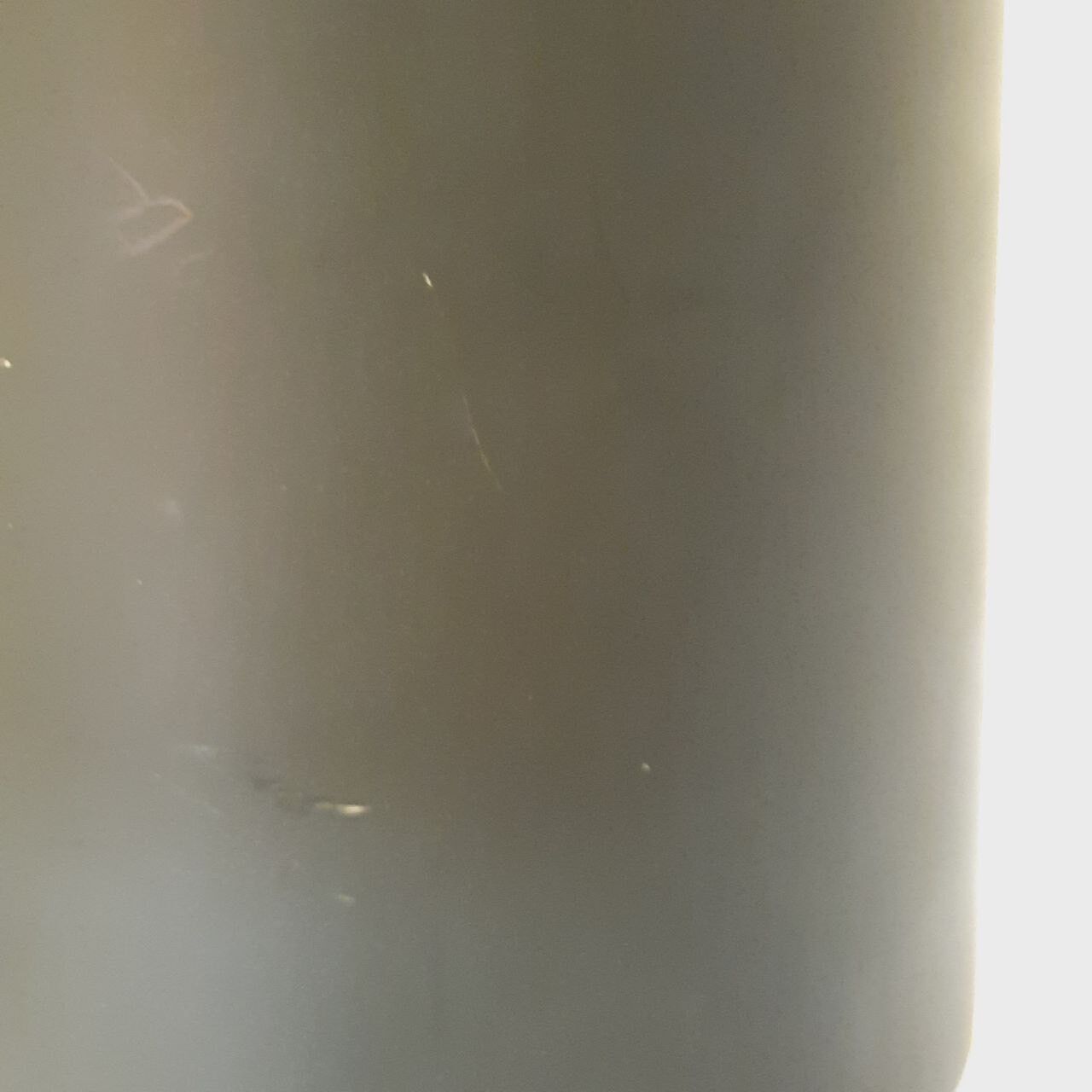 Three vintage suspension lamps, copper aluminum and glass