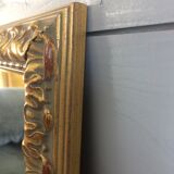 Triptych of ancient gilded mirrors