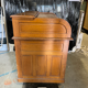 Double box oak cylinder desk early twentieth century (1930/1940)