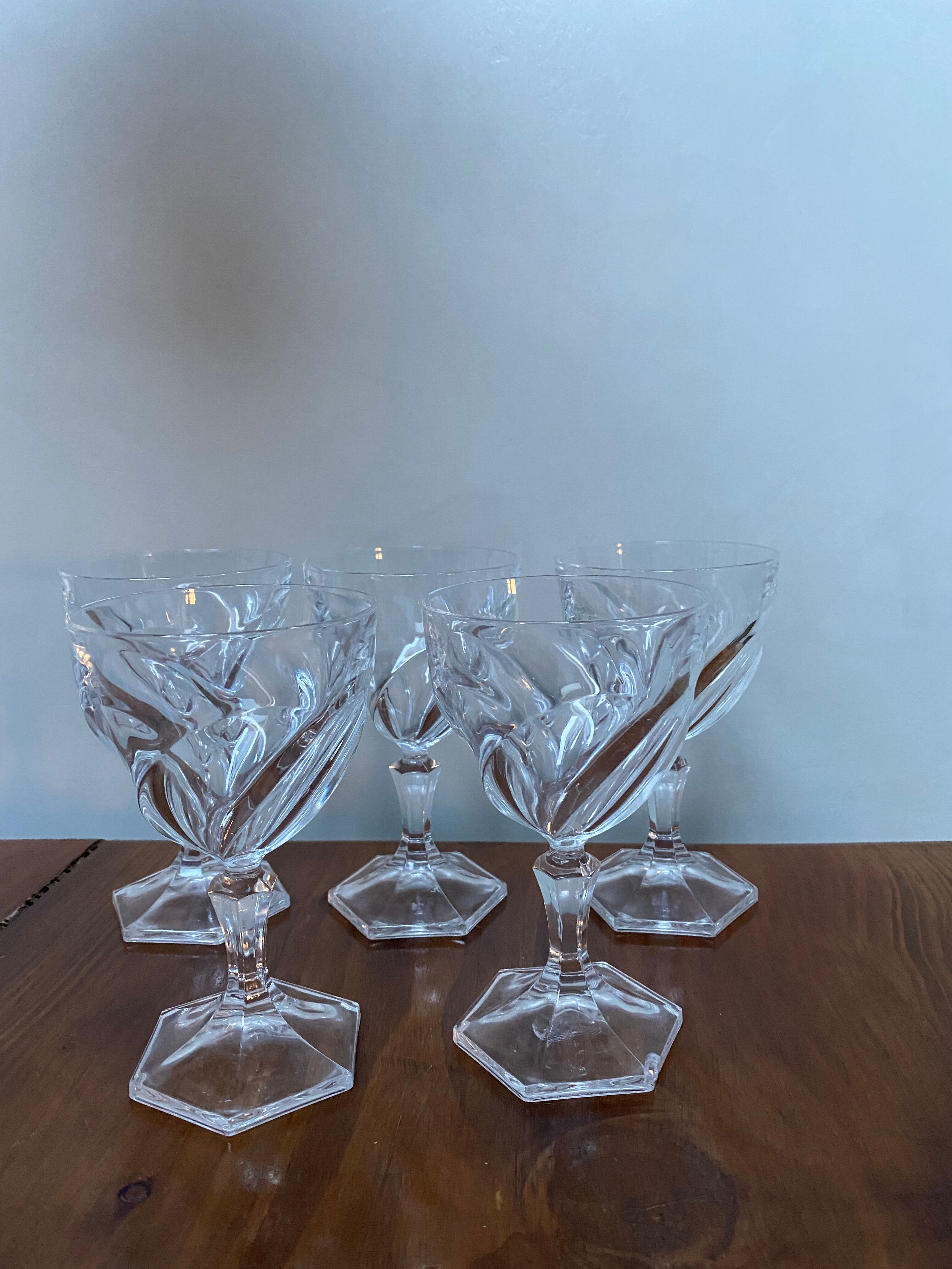Crystal glasses