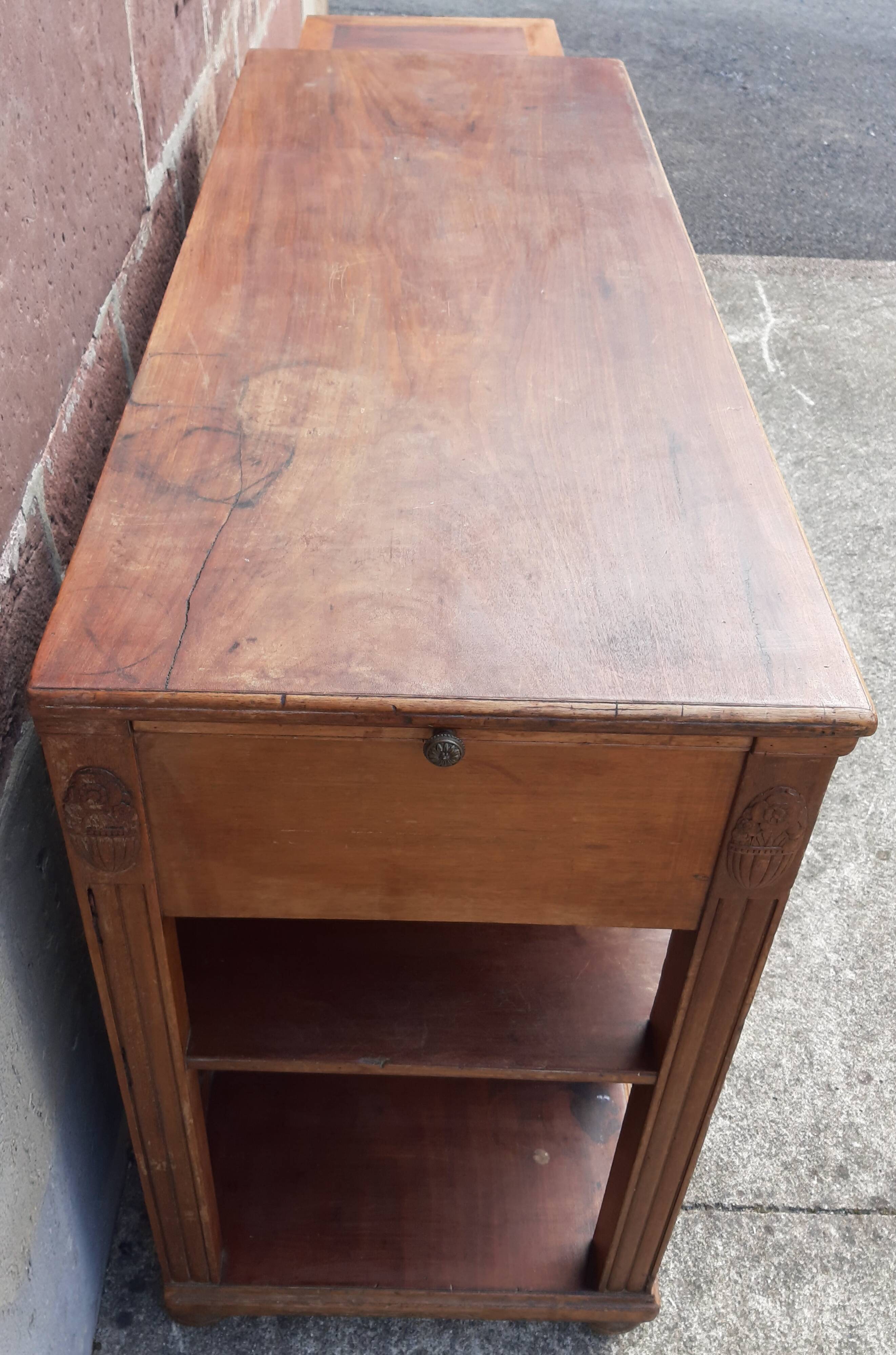 1950s restaurant serving trolley (serving console or coffee cabinet)