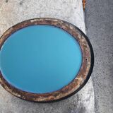 Napoleon III oval mirror