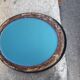Napoleon III oval mirror