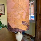 Alabaster foot lamp