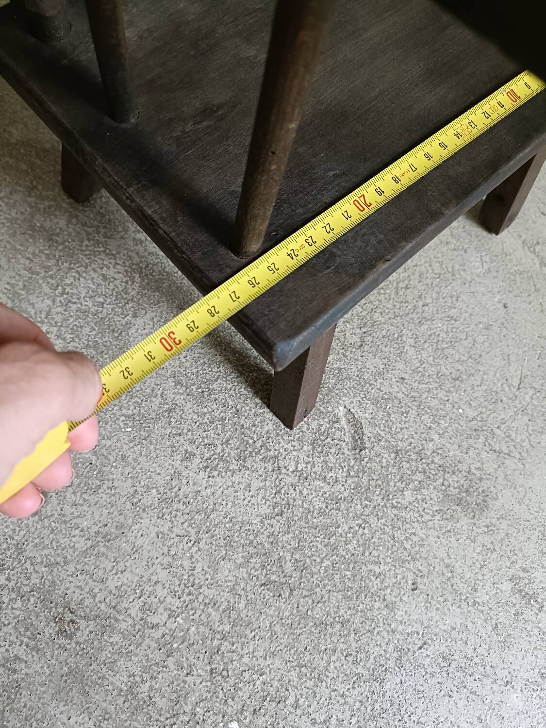 Antique doll's chair