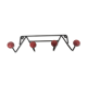 Coat rack red ball