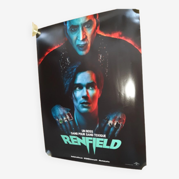 Affiche de cinéma Renfield 40x60 cm