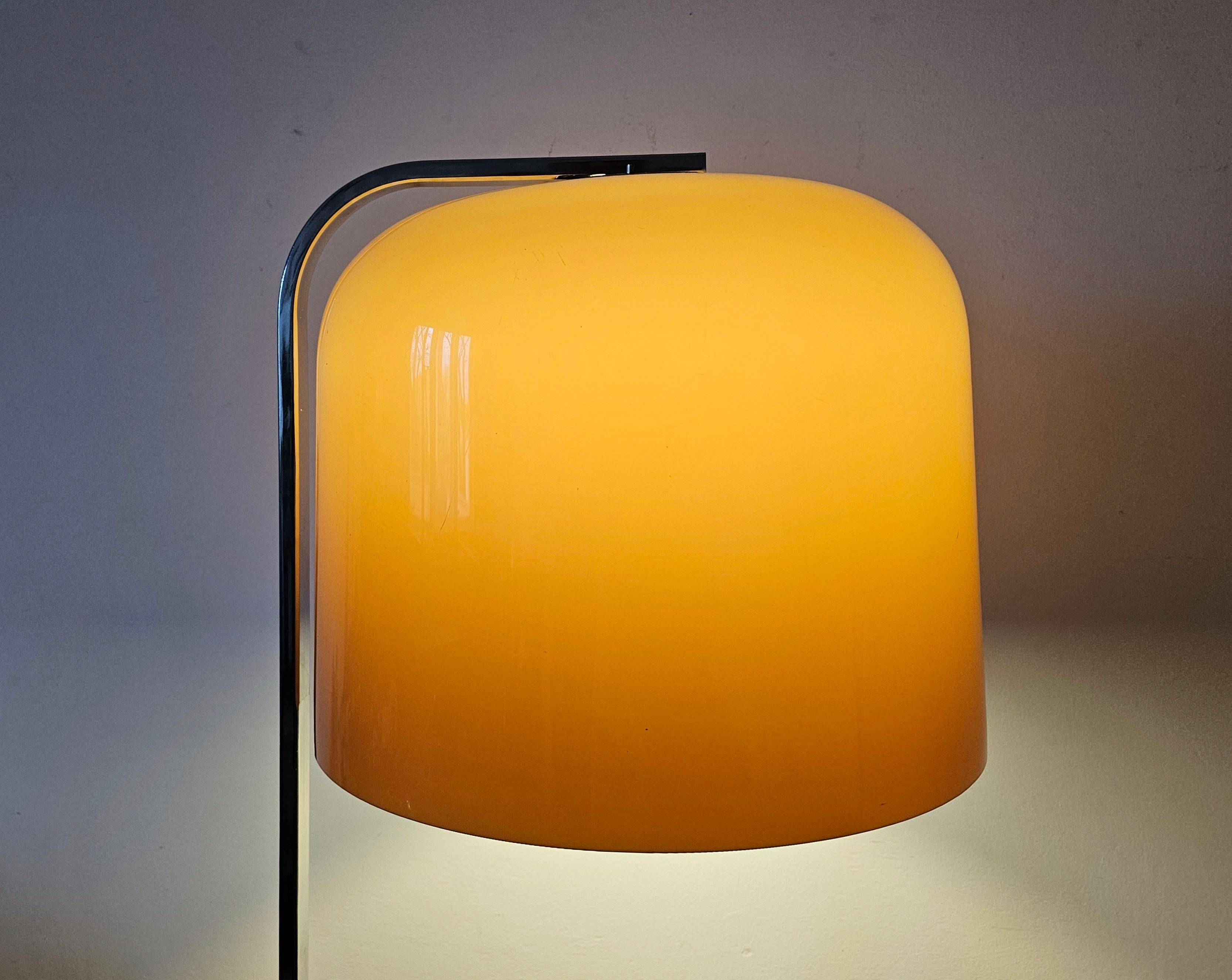 Floor Lamp MCM Alvise series by Luigi Massoni for Guzzini 1960s