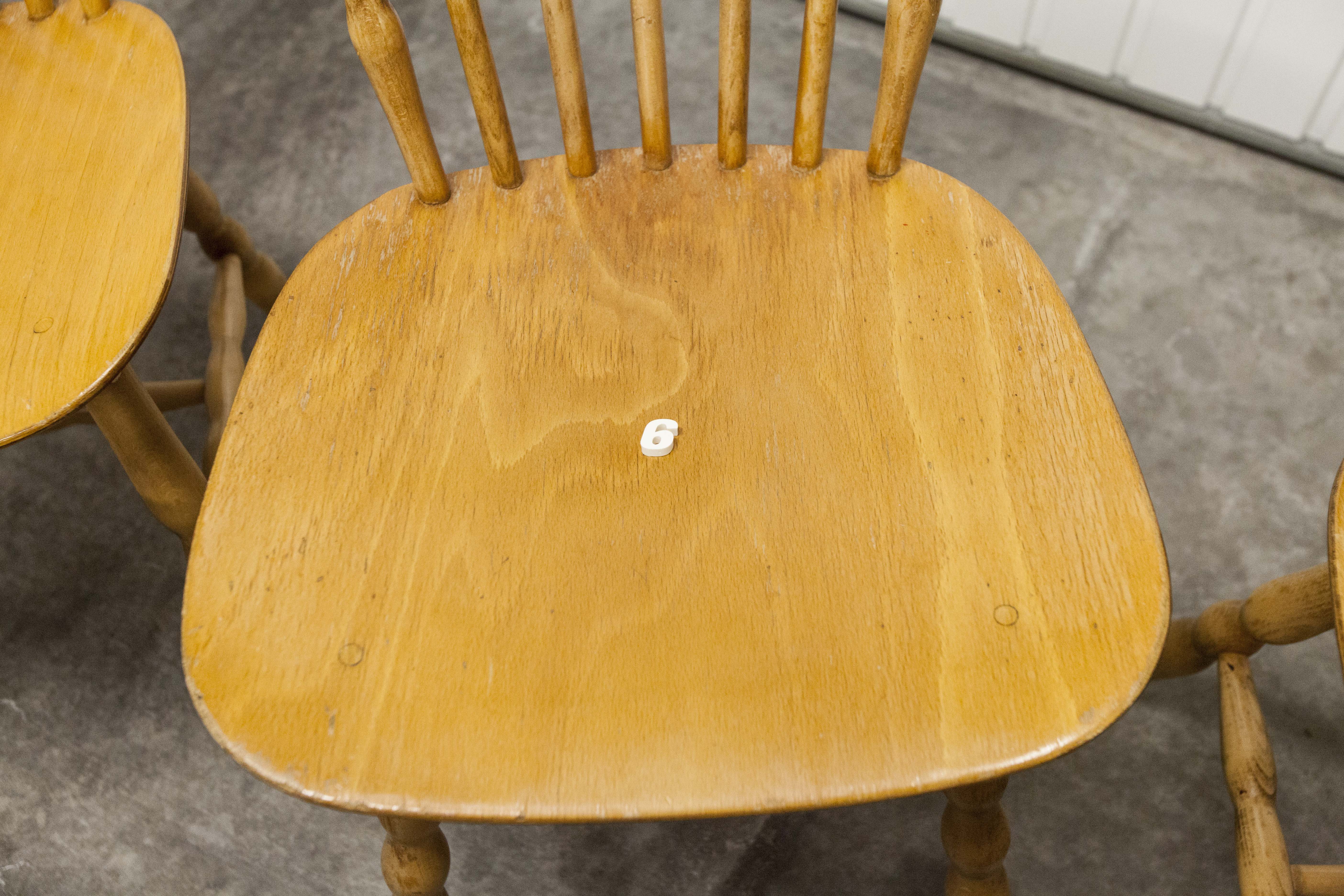 Set of 8 Baumann chairs "Florida"