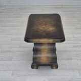 1950s, Danish artdeco coffee table with shelf, ash wood.