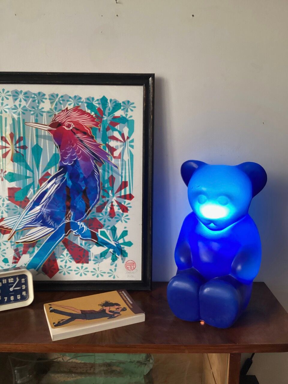 Lamp Lumibar Flöttoto blue bear