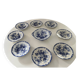 Set of plates and a handled dish Brownfield England
