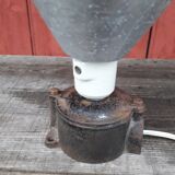 Old workshop / factory ceiling lamp - Industrial decoration - 1950