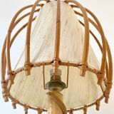 Louis Sognot rattan lamp