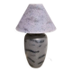 Exceptional XL Lamp Yves Halard Paris - Vintage Ceramic - 75cm