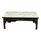 Chinese coffee table with marble top