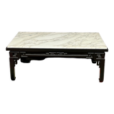 Chinese coffee table with marble top
