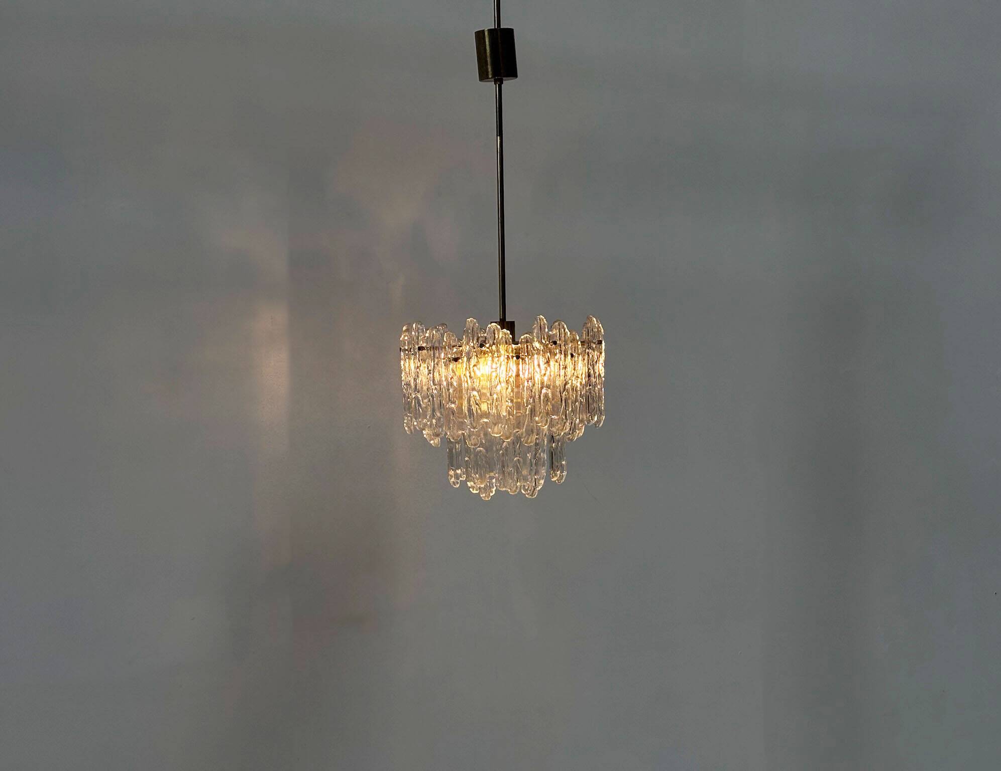 Kinkeldey glass chandelier