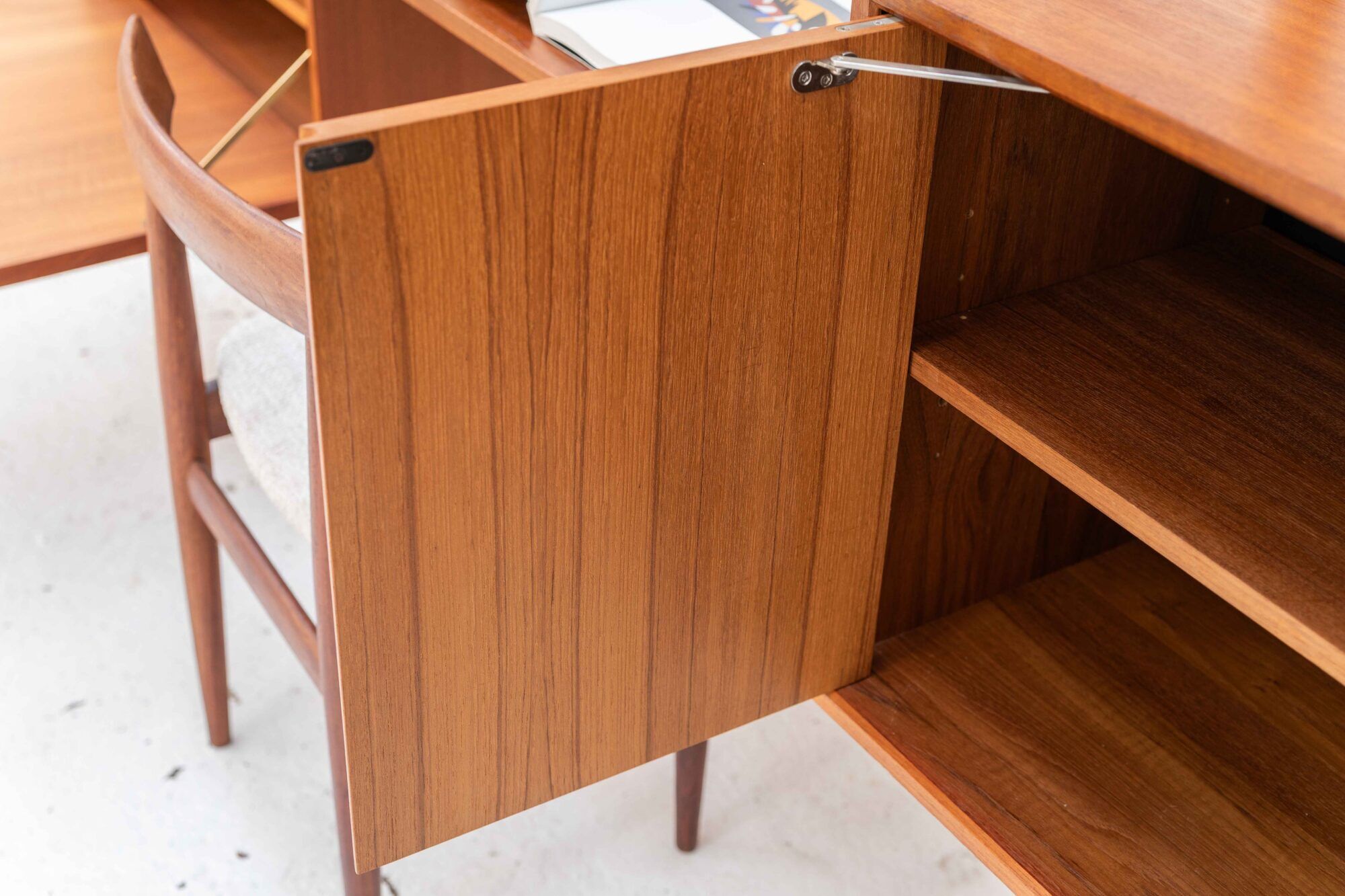 Wall unit with 3 bays 'Cado' by Poul Cadovius