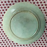 Old strawberry dessert plate