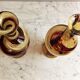 Paire de vases inspiration Murano, XIXème siècle
