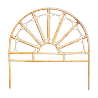 Rattan headboard