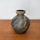 Brutalist vase from the Mid-Century Pottery Studio by Gerhard Liebenthron, Germany, 1970s.
