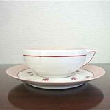 Limoges tea or porcelain coffee