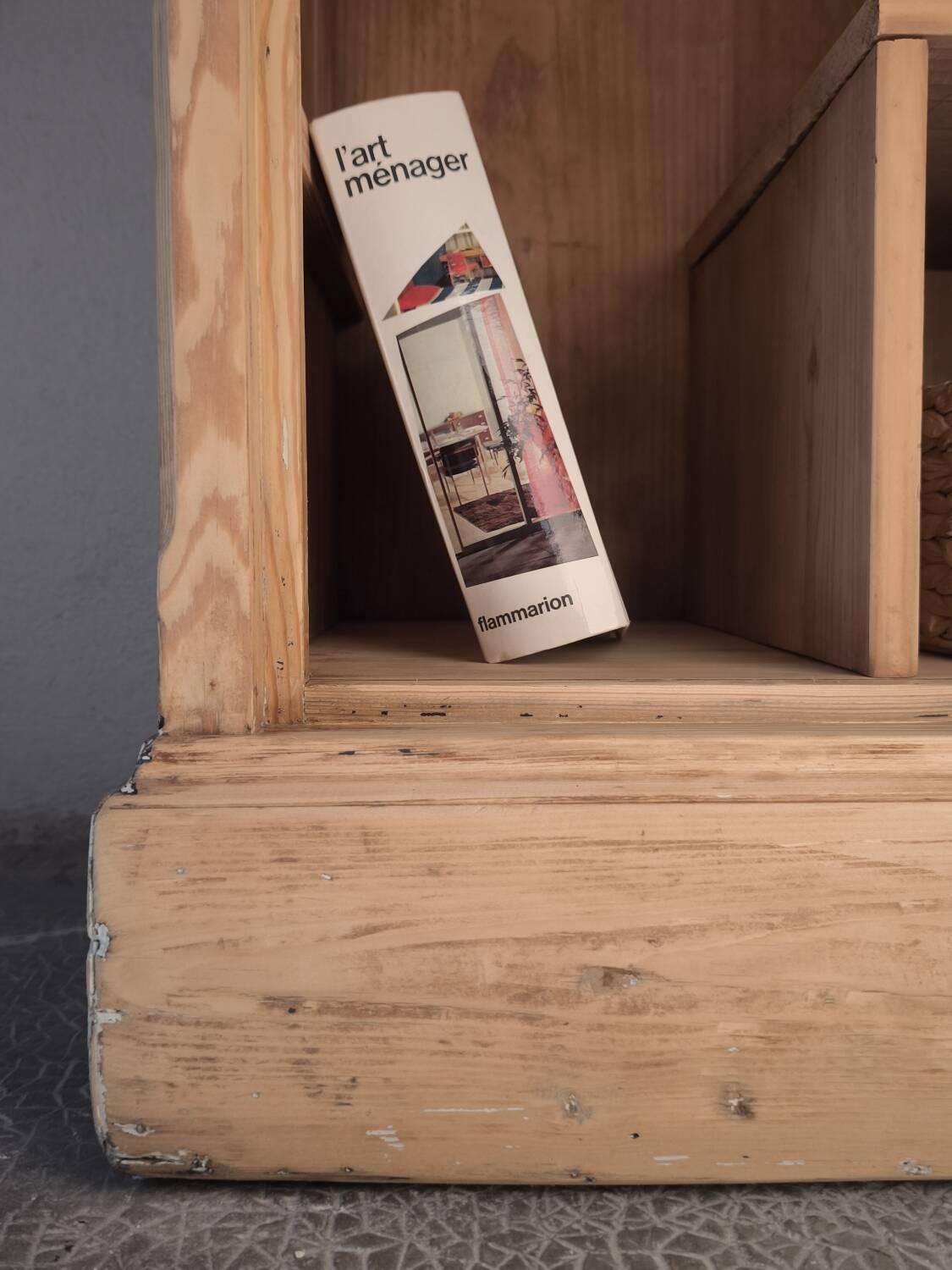 Confiturier, buffet ancien en sapin