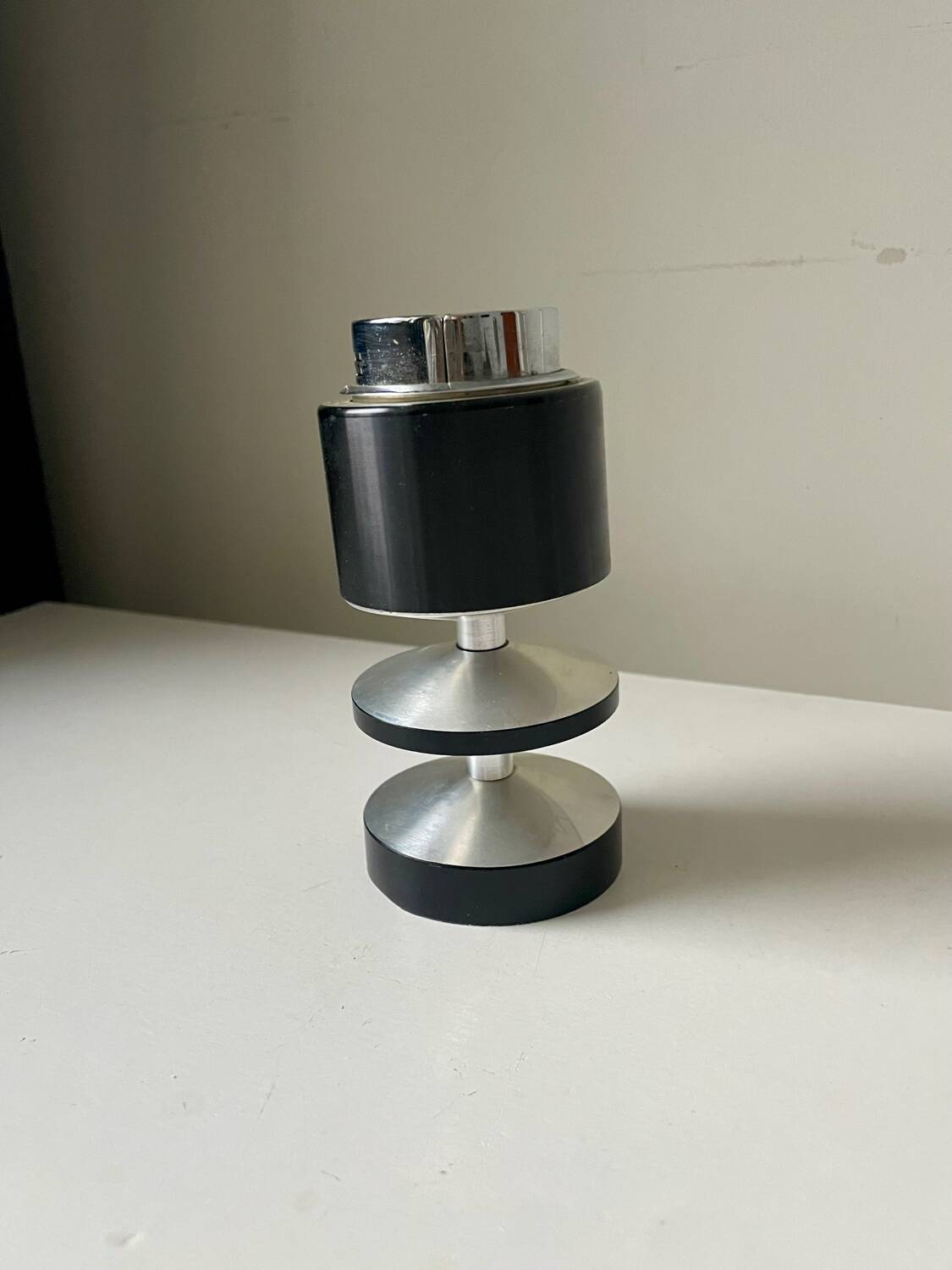 Vintage Modernist  SAROME Japan Table lighter Space age design