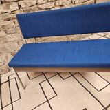 Banc et ses deux chaises vintage 1970
