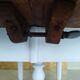 Renovated oak folding table