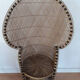 Fauteuil Emmanuelle en osier vintage