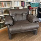 Italian leather armchair