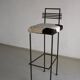 3 wrought iron bar stools | Olsson & Dam | Sweden | 1990s