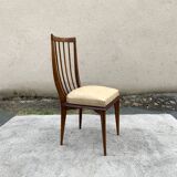 Set de 6 chaises inspiration scandinave 1960