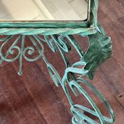 50s wrought iron table