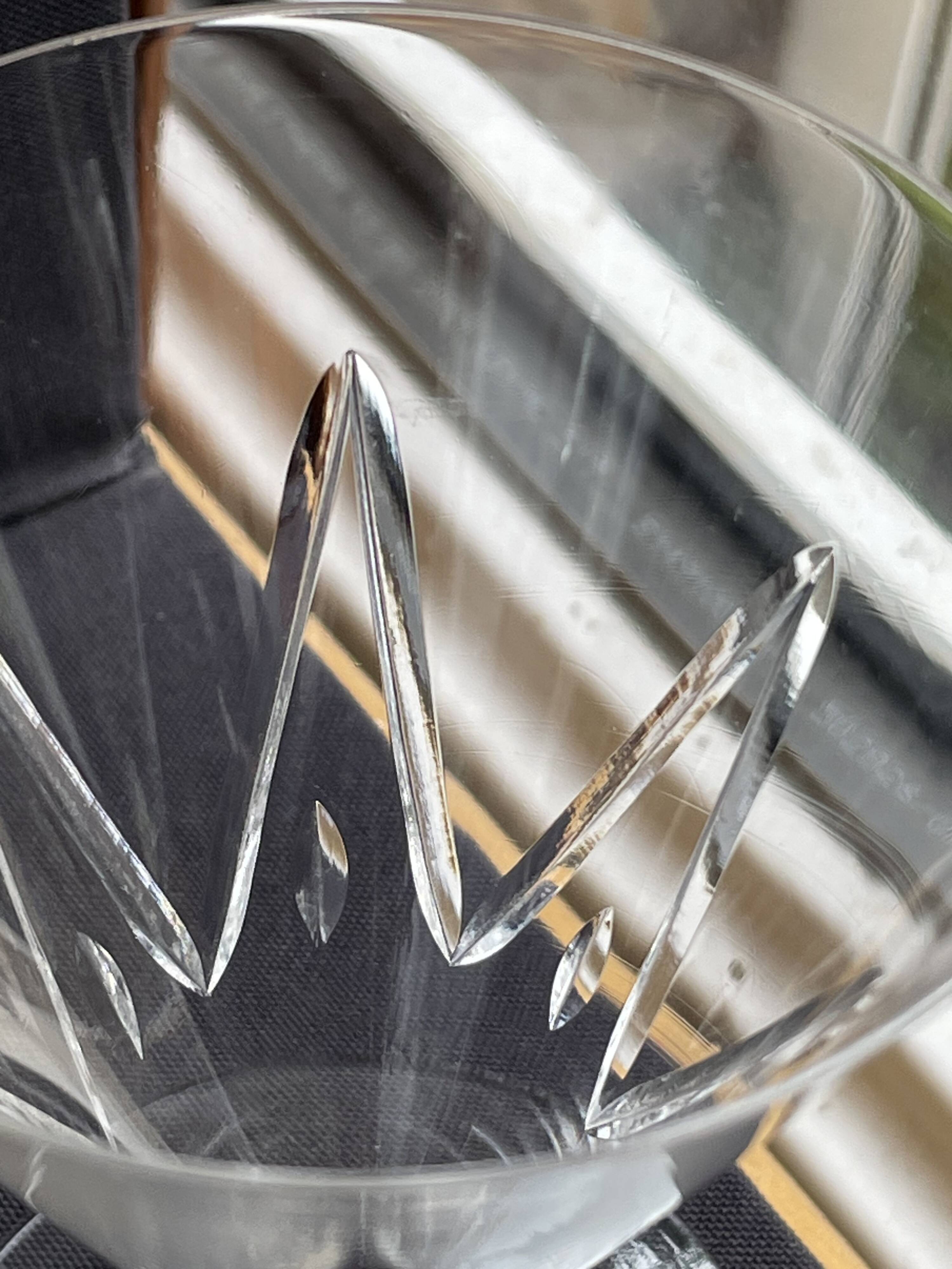 6 Wine glasses – Saint Louis Bossuet service size 10406