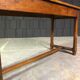 Oak farmhouse table