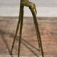 Girafe en laiton 1960
