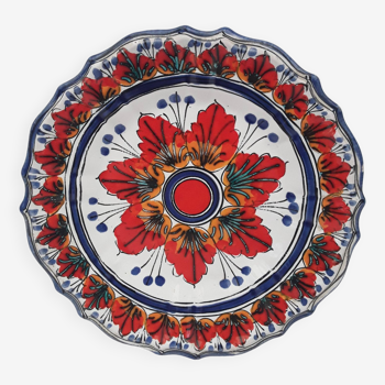 Decorative ceramic plate