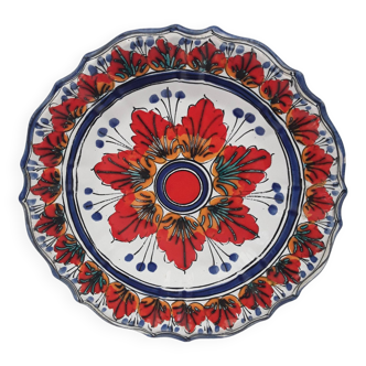 Decorative ceramic plate