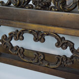 Exceptional decorative brass bed frame