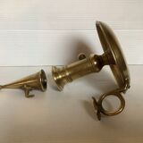 Brass cellar rat candle holder with its fly
