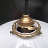 Opaline pendant lights