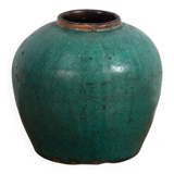 Antique turquoise green vase (circa 1820) #32
